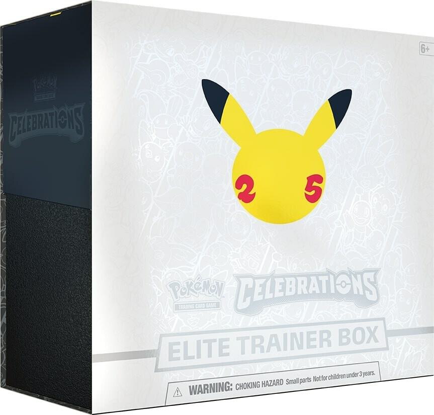 Pokemon: 25th Celebrations Elite Trainer Box - CLB