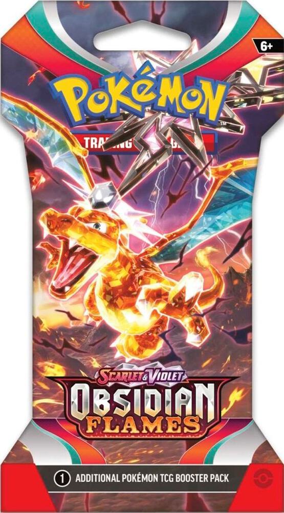 Obsidian Flames: Sleeved Booster Pack