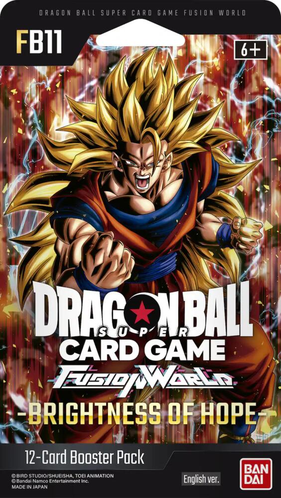 Dragon Ball Super: Fusion World: Brightness of Hope Sleeved Booster Pack - FB11