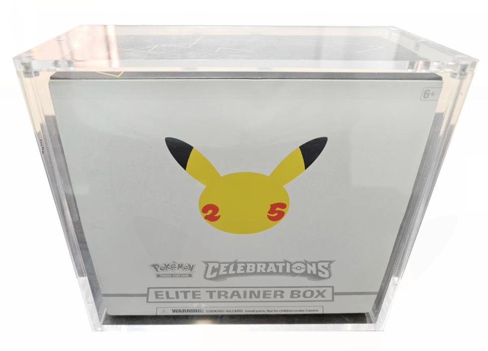 Premium Acrylic Magnetic Display Case for Elite Trainer Box (ETB)