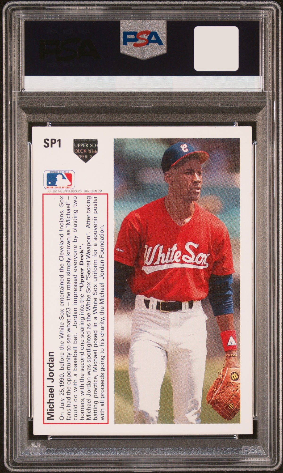 MICHAEL JORDAN #SP1 - 1991 Upper Deck - PSA 6
