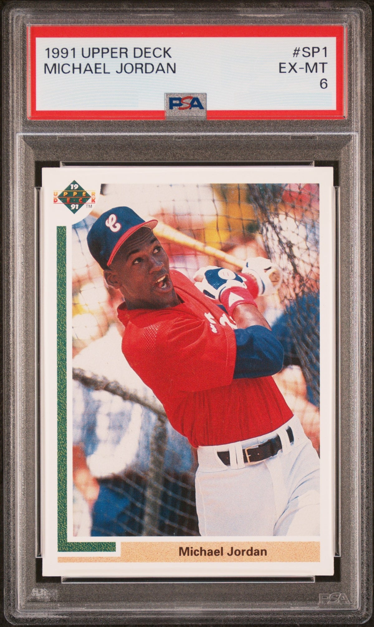 MICHAEL JORDAN #SP1 - 1991 Upper Deck - PSA 6