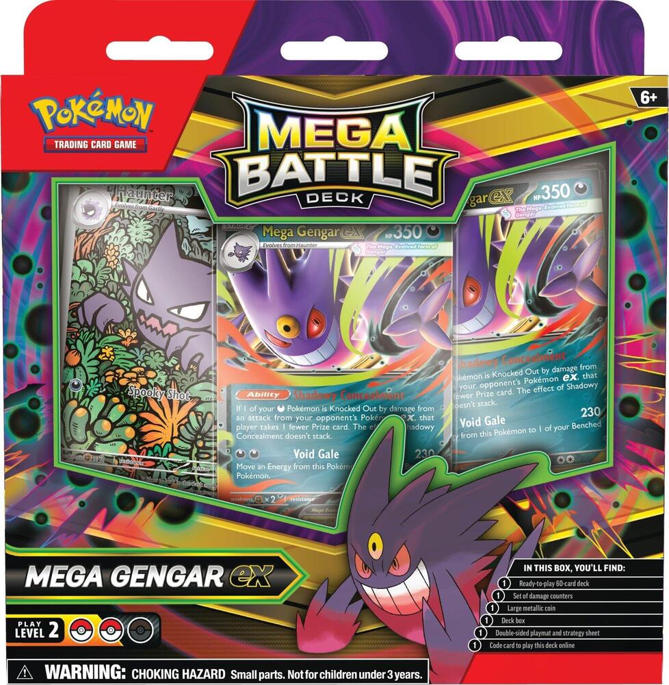 Pokemon Mega Battle Deck - Gengar ex
