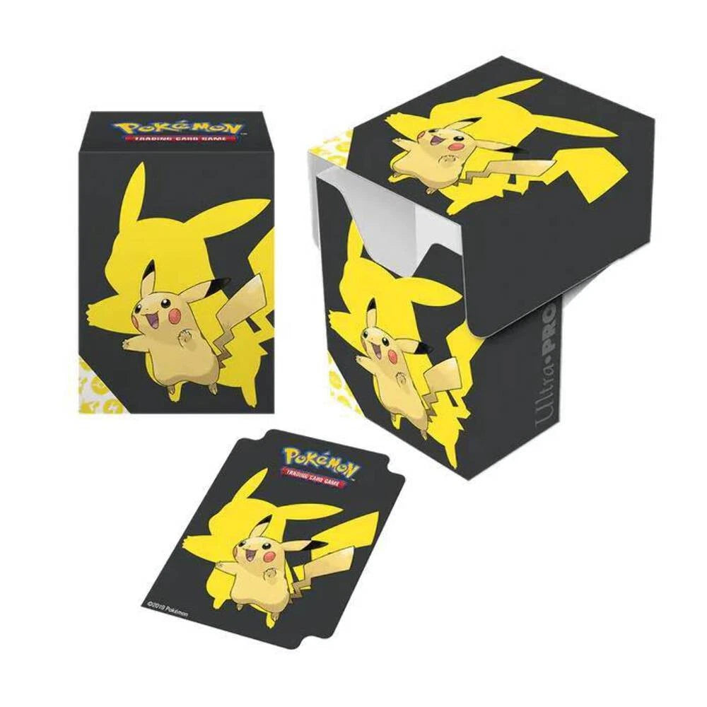 Ultra Pro Pikachu Pokémon Deck Box, Holds 80 Cards