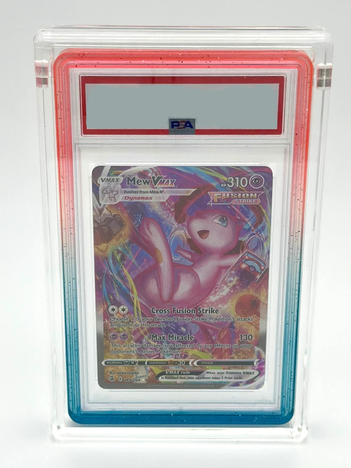 Universal Acrylic Magnetic Display Case for Graded Card with Bumper Installed - 10% off on 2+