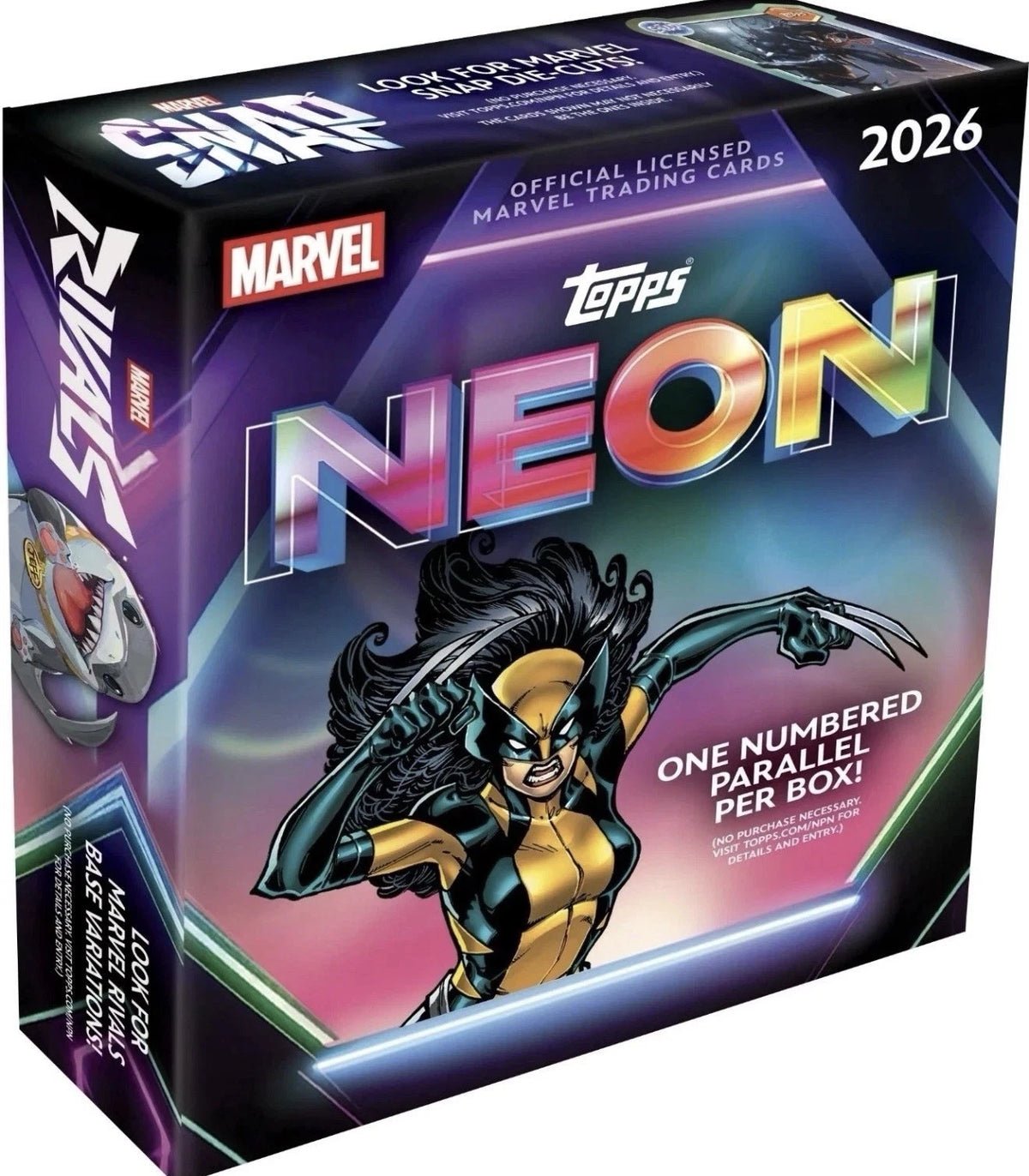 2026 Topps Marvel Neon Mega Box